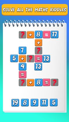 Math Games Cross Match Puzzle - Screenshot 2
