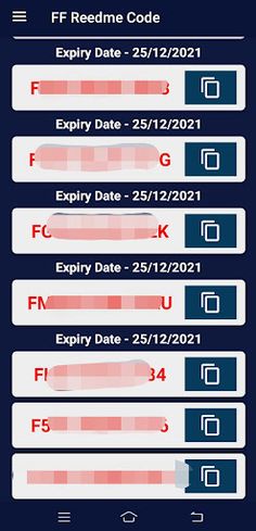 ff redeem codes - Screenshot 1