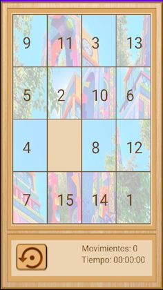 Puzzle 15 - Rompecabezas JGBA - Screenshot 2