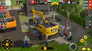 Snow Construction JCB Games 3D - Screenshot 1