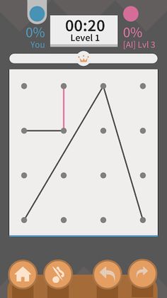 Dots & triangles : connected d - Screenshot 3