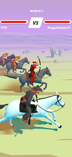 Horse Riders 3D - Screenshot 1