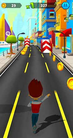Patrol Runner boy Paw Subway - Screenshot 2