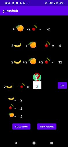 Fruits logical IQ test - Screenshot 4