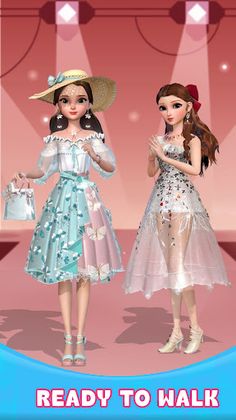 Fashion Catwalk Dressup Battle - Screenshot 1