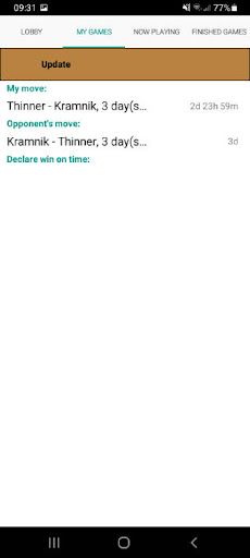 Correspondence TogyzKumalak - Screenshot 3