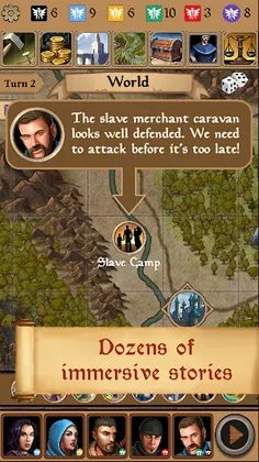 Silmaris: Dice Kingdom - Screenshot 3
