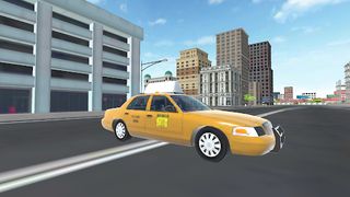 Turbo Taxi Driving Simulator - Screenshot 1