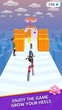 Long Heels Run 3D - Screenshot 1