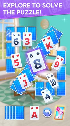 DIY Card-Solitaire Tripeak - Screenshot 1