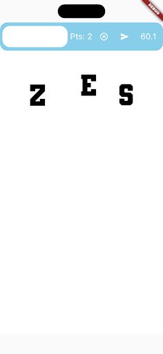 Lluvia de letras - Screenshot 4