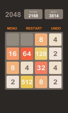 2048 Number Puzzle Game - Screenshot 3