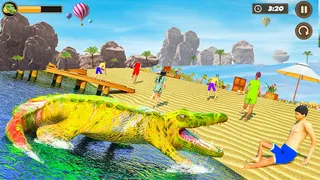 Crocodile Game - Hunting Game - Screenshot 2