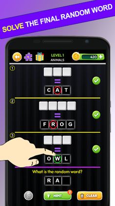 Word Jumble words from letters - Screenshot 2