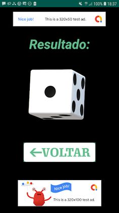 Jogue o Dado - Screenshot 3