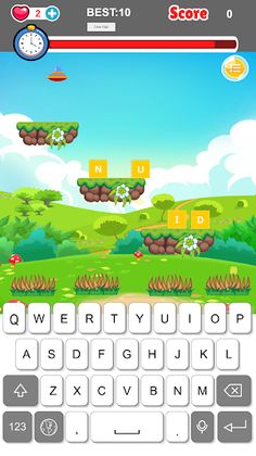 Typing ABCD : Type Race - Screenshot 1