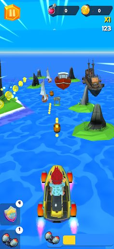 Ocean Surfer - Jet Ski Runner - Screenshot 4