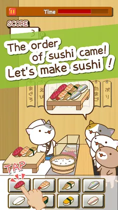 cat's sushi shop - Screenshot 2