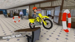 Bike Stunt Office racing - Screenshot 3
