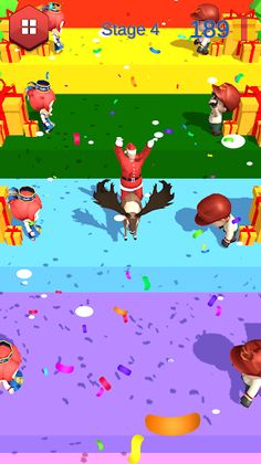 Santa Claus Run - Screenshot 1
