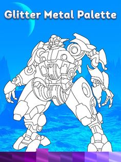 Robots Coloring Pages with Ani - Screenshot 3