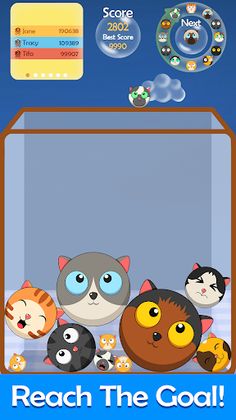 Watermelon Game: Cat - Screenshot 4