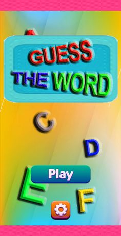 Guess The Word - Screenshot 1