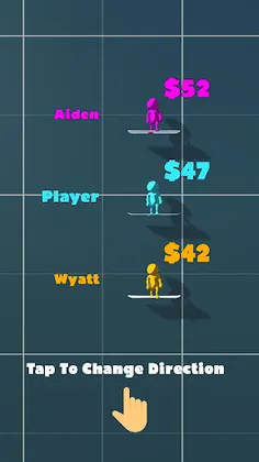 Stonks Surfers - Screenshot 1