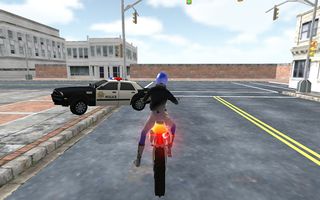 Motocross Racing Cop Game - Screenshot 3