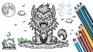 Coloring Kawaii Horror Chibi - Screenshot 1