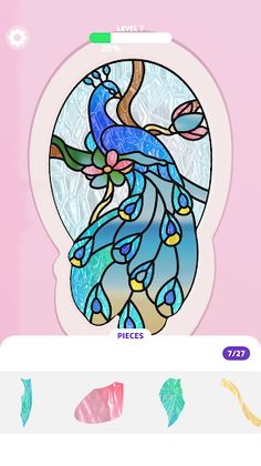 Glass Art Puzzle Mosaic jigsaw - Screenshot 3