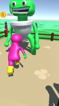 Toilet Monster vs Pila Bird - Screenshot 1