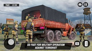 Army Vehicle Transport Sim 3d - Screenshot 3