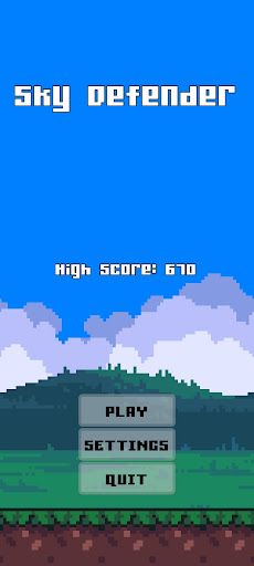 Sky Defender - Screenshot 1