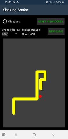 Shaking Snake - Screenshot 2