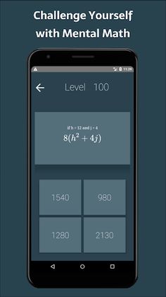 Euler 2: Mental Algebra Game - Screenshot 4