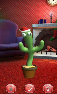 Dancing Cactus Talking Santa - Screenshot 4