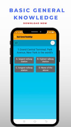 Basic General Knowledge - Screenshot 2