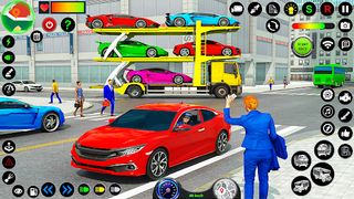 US Police Game Transport Truck - Screenshot 1