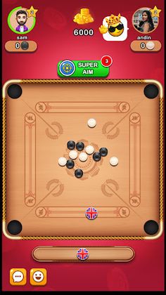 Carrom board Pool Disc game - Screenshot 3