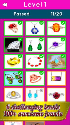 Guess the gems or jewels game - Screenshot 2