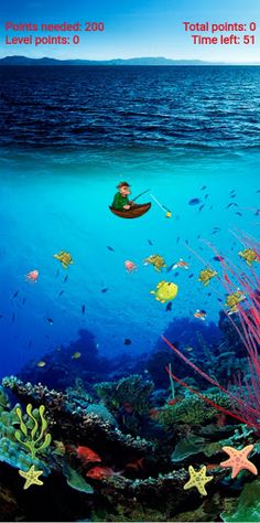 Fish Catcher ( Touch The Targe - Screenshot 2