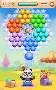 Panda Bubble Shooter Mania - Screenshot 4