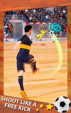 Shoot Goal - Indoor Soccer - Screenshot 3