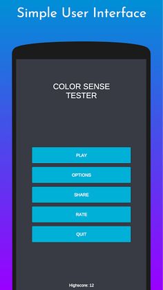 Color Sense Tester - Test your - Screenshot 2