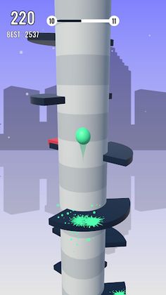Helix Ball Climb 3D! - Screenshot 1