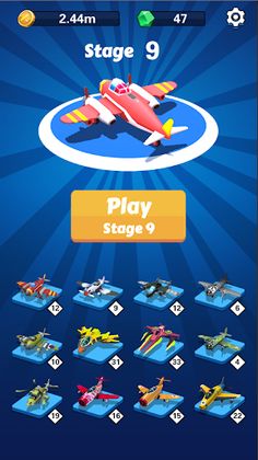 Merge Shooting-Idle Plane Game - Screenshot 1