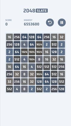 2048: Slate Edition - Screenshot 4
