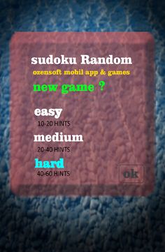 Sudoku Random - Screenshot 1
