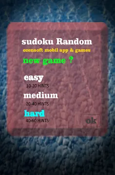 Sudoku Random - Screenshot 1